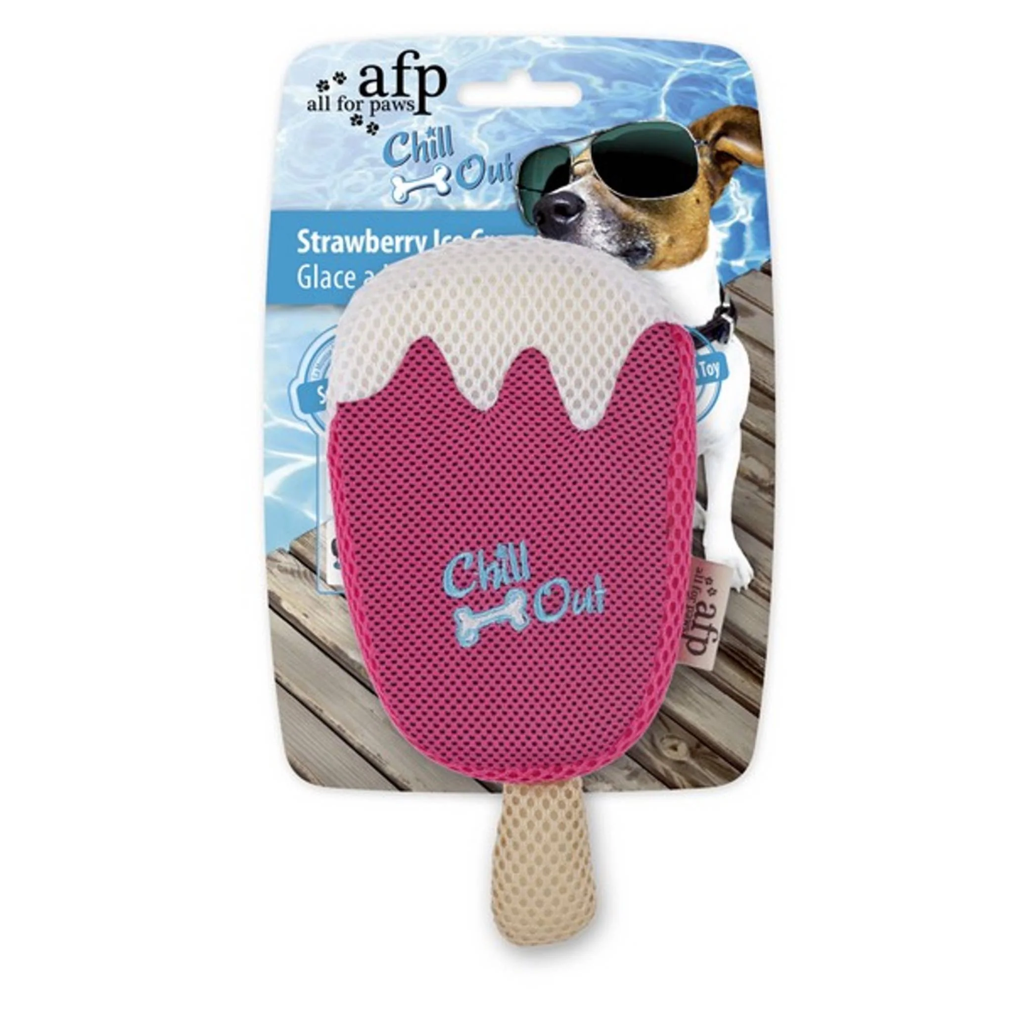 All For Paws Chill Out Ice Cream Cooling Toy - Image 3