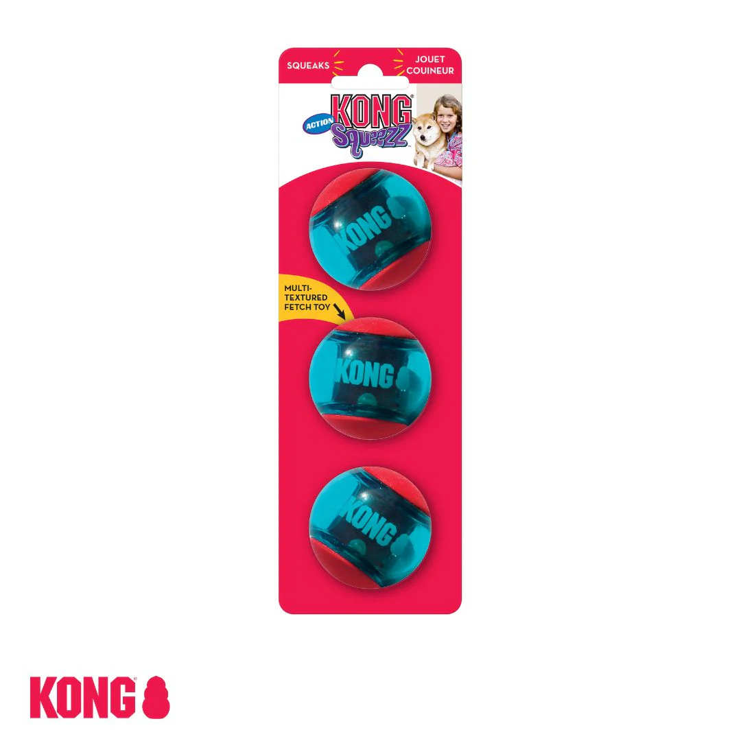 KONG Squeezz Action Ball
