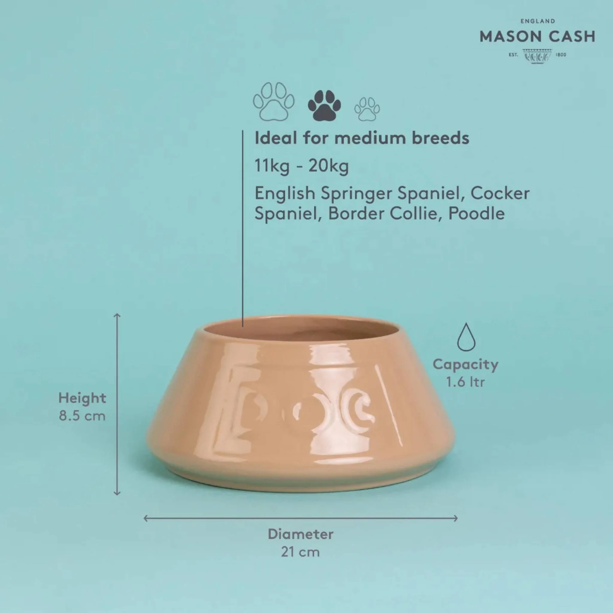 Mason Cash Non Tip Spaniel Bowl - Image 4