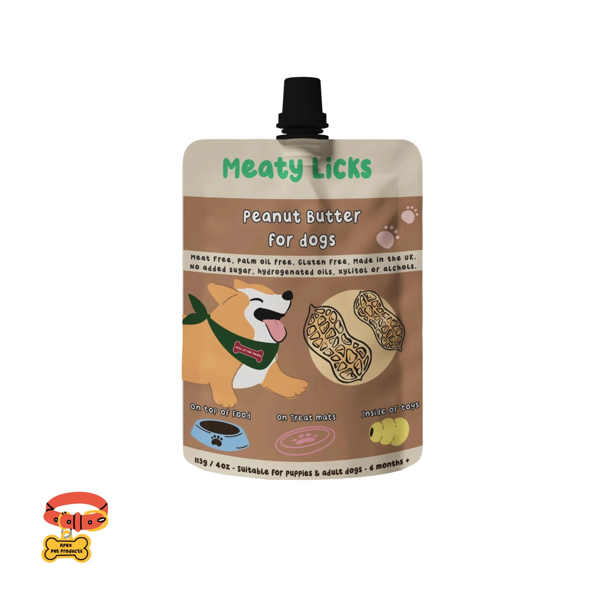 Meaty Licks Peanut Butter - Image 2