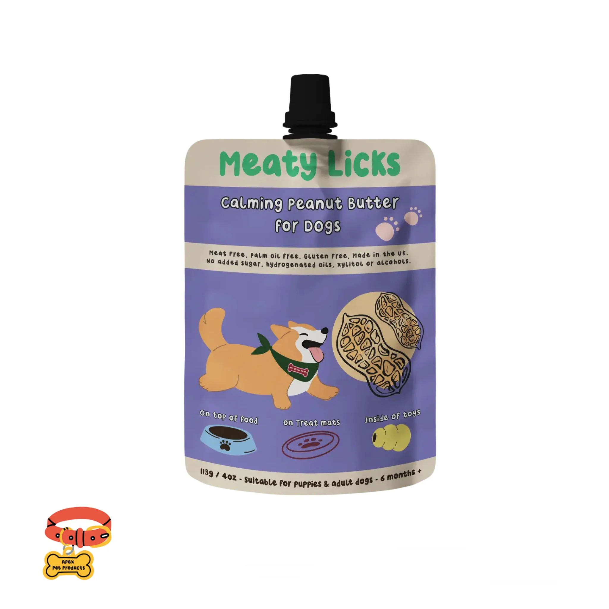 Meaty Licks Peanut Butter - Image 3